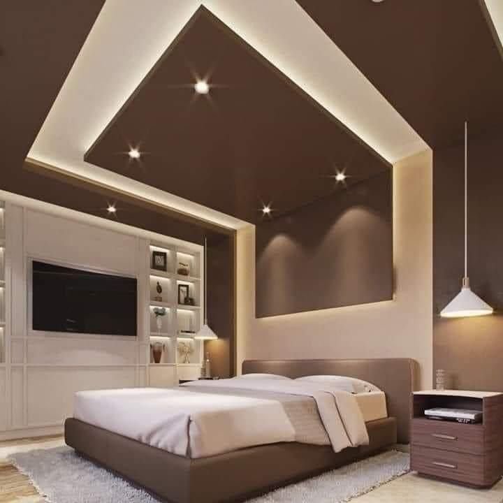 أسقف جبس بورد لغرف النوم